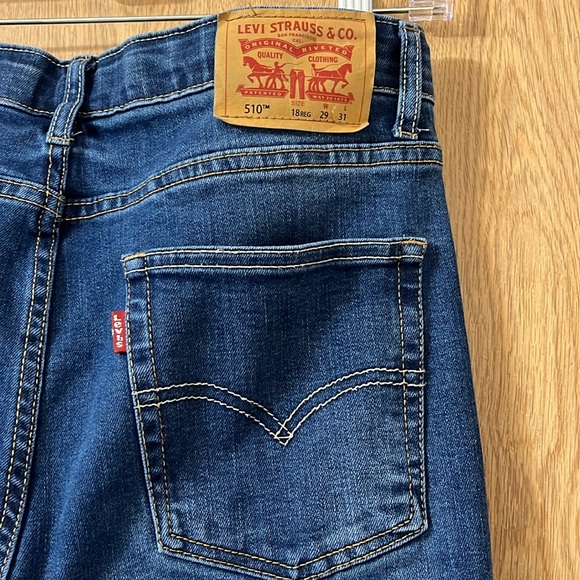 Levi’s 510 Skinny Fit Jeans Size 18 Regular - Picture 3 of 6